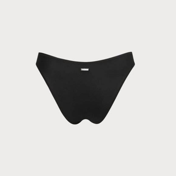 BERLOOK ECONYL® Black Solid Low Waisted Bikini Bottom ONLY 62 - Picture 7 of 10